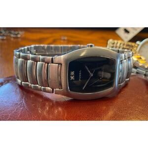 Women's 30mm Silver Tone Fossil Steel Watch, FS2761, Arkitekt Model, WR 30M